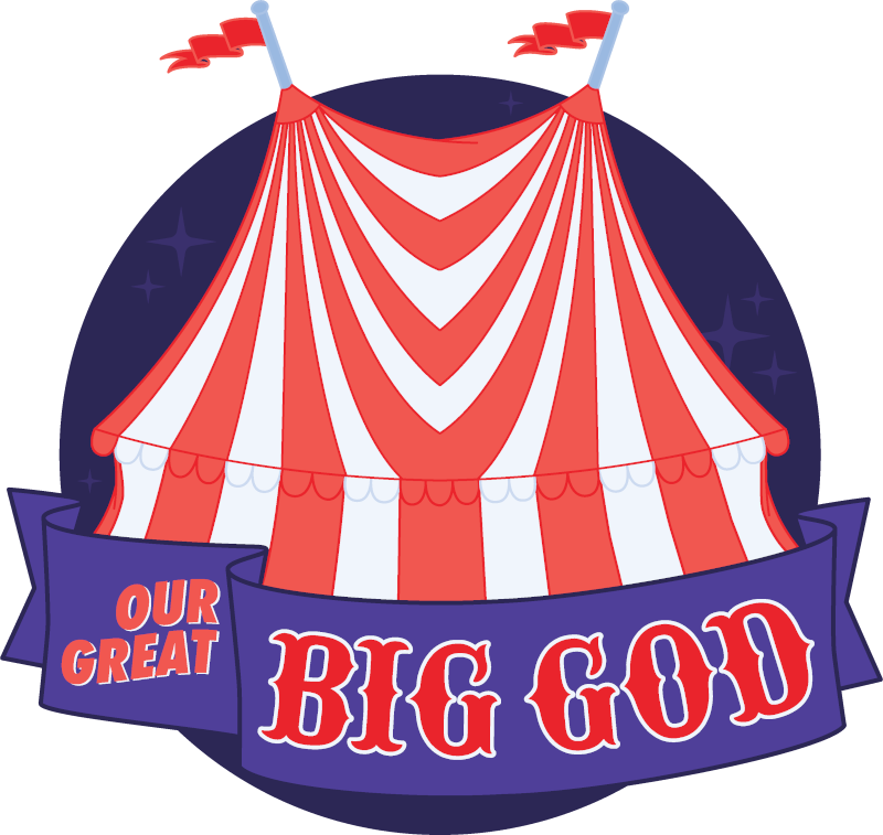 Our Great Big God VBS Logo
